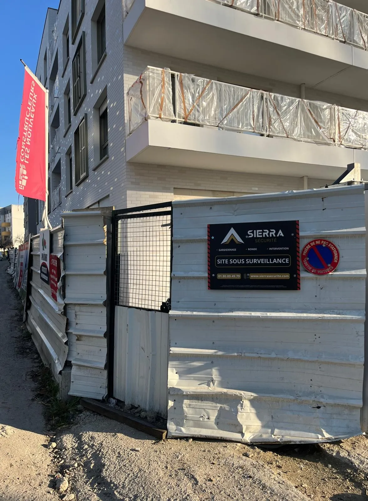 Site sous surveillance Sierra Sécurité